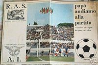 Libro 1967 edito dalla R.A.S. con in copertina un Roma/Inter